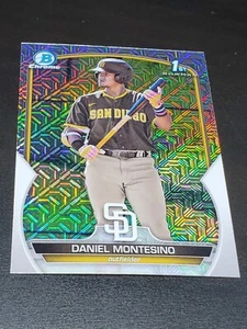 2023 Bowman Chrome Daniel Montesino 1st BOWMAN MOJO San Diego Padres MLB - Picture 1 of 1