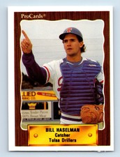 1990 CMC Bill Haselman Tulsa Drillers #745