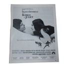 1968 Romeo and Juliet Movie - Olivia Hussey Leonard Whiting - Vintage Print Ad