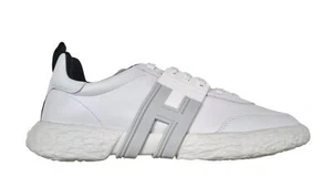 Hogan scarpe sneakers recycle 3R H5M5900DX00QP7B001 bianco grigio - Foto 1 di 6