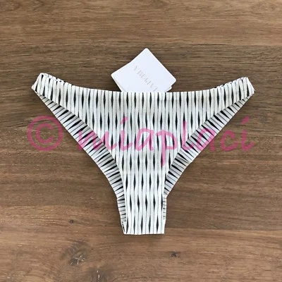 Braguita de bikini brasileña La Perla Sexy Town #19818 blanca/negra XS nueva con etiquetas Foto 1 de 4