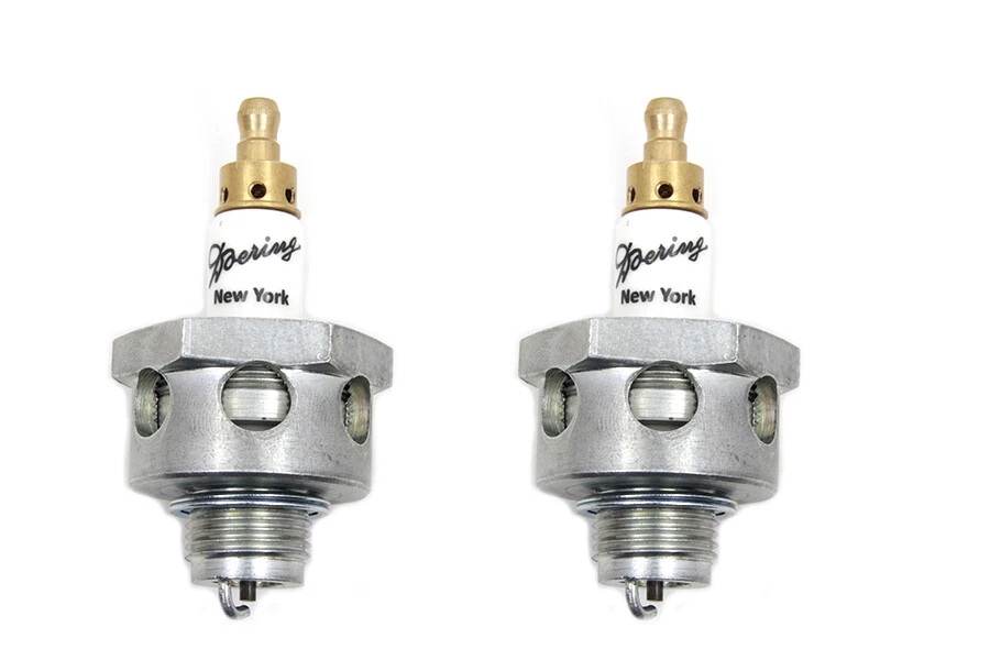 Juego de bujías Doering de 18 mm para Harley Davidson de V-Twin Foto 1 de 2