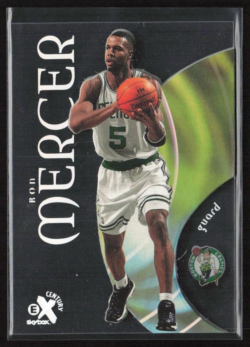 1998-99 SkyBox E-X Century Ron Mercer #9 Boston Celtics