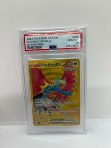 Roaring Moon ex 262/182 Hyper Rare PSA 10 (Paradox Rift, 2023) - Picture 1 of 1