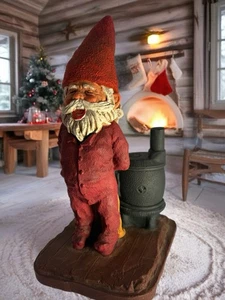 STATUA NATALE Rien Poortvliet Artina Sleepy Babbo Natale Gnomo 1° EDIZIONE - Foto 1 di 24