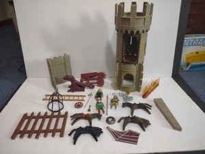 Playmobil Medieval Castle & Figures Mixed Replacement Pieces Catapult + More Toy - Picture 1 of 9