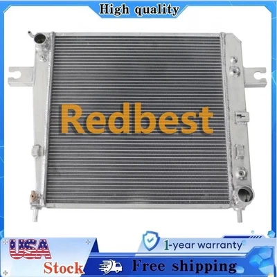 Radiador de aluminio de 3 filas para Jeep Liberty KJ 3,7 L V6AT/MT 2002-2006 2005 2004 2003 Foto 1 de 4