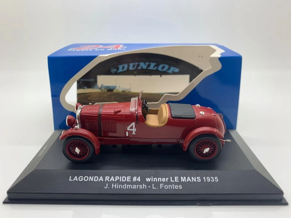Ixo Lagonda Rapide #4 Le Mans 1936 Hindmarsh Fontes Lm1935 1/43 - Immagine 1 di 1