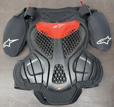 Alpinestars MX/Motocross A-5 Youth Body Armour Chest/Back Protector Black - L/XL - Image 1 of 4