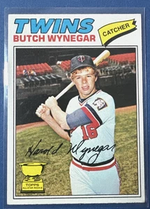 1977 Topps # 175 Butch Wynegar Rookie Card Minnesota Twins - Picture 1 of 2