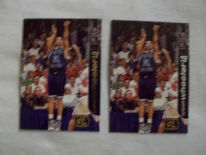 (2) 1998 Press Pass Double Threat Silver & Gold # 31 Tyson Wheeler Rookie - Bild 1 von 2