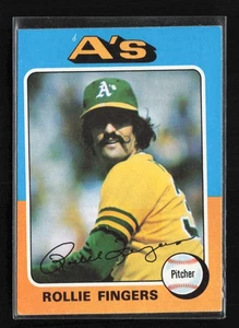 Rollie Fingers Oakland Athletics EX 1975 Topps #21 - Imagen 1 de 2