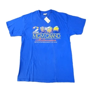 Vintage MGM Grand 2000 Millennium T-Shirt - Made in USA - L/XL - Deadstock - Bild 1 von 10