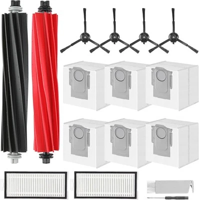 VIEWALL Q5 Max+ Accessories Replacement Parts Compatible with Roborock Max+, Black