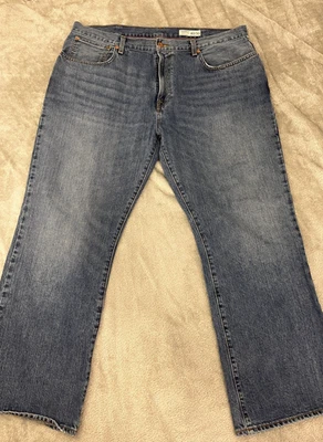 Cremieux Men's Premium Denim Boot Cut Blue Jeans Size 40/30 - Image 1 of 4