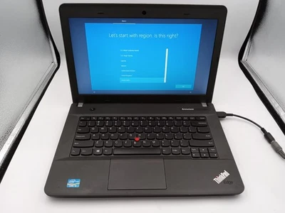 Lenovo ThinkPad E431 14" Laptop Intel i3-3120M 4GB RAM 250GB HDD W10 -READ -RR - Image 1 of 4