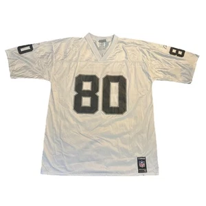 Jerry Rice ALL White Oakland Raiders Reebok NFL Football Jersey Size XL #80 - Picture 1 of 7