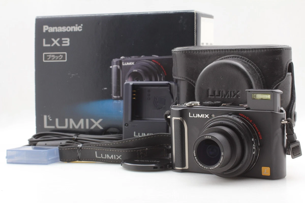 K1709 Panasonic Lumix DMC-LX3ブラック 訳あり Amazon | パナソニック デジタルカメラ LUMIX (ルミックス) LX3