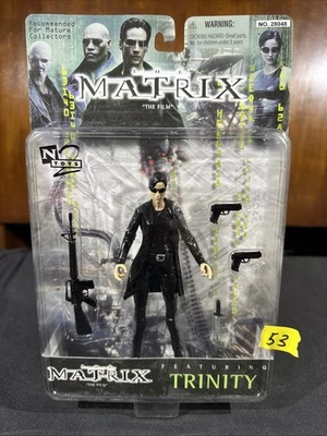 1999 N2 Toys The Matrix The Film TRINITY Action Figure Lot 1 - Image 1 of 4