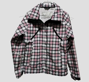 Skijacke Body Glove wasserdicht Damen Large Snowboardmantel pink schwarz  - Bild 1 von 7