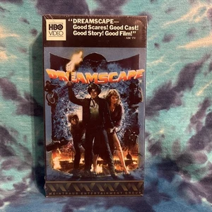 Dreamscape VHS Sealed NOS Watermarks DENNIS QUAID Rare OOP - Picture 1 of 8