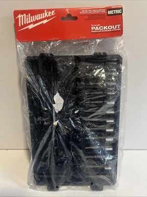 Milwaukee Tool 48-22-9482T 32 Pc. 3/8 In. Drive Metric Ratchet And Socket Tray - Image 1 of 2