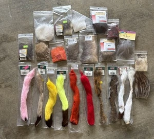 Fly Tying Material Hair & Fur Calf Tail, Squirrel. Deer Hair- Umpqua- Sports Unl - Picture 1 of 6