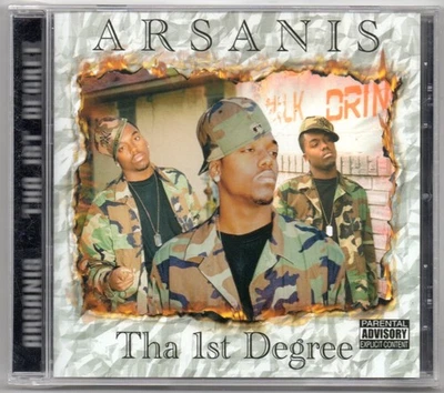 ARSANIS Tha 1st Degree CD SEALED New Orleans Gangsta Rap G-Funk Louisiana — 第 1/2 张图片