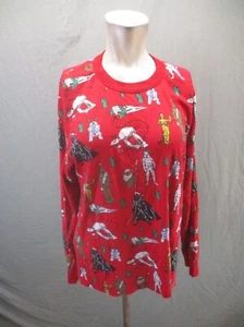 Hanna Andersson STAR WARS Size M Womens 100% Organic Cotton Knit Pajama Top 224 - Picture 1 of 10