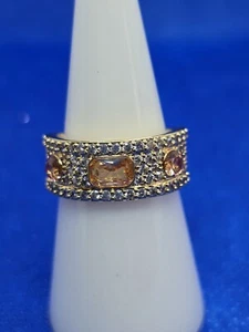 Bomb Party November 2024 Ring Glimpse of Glamour RBP8418 size 7, Gold Plating - Picture 1 of 7