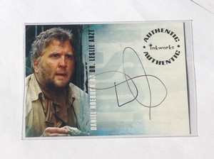 Lost Season 1 - A-9 Daniel Roebuck "Dr. Leslie Arzt" Auto / Autograph Card