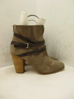 Carlos от Carlos Santana женщин миль серо-коричневый высокий каблук ботинок размер 8,5 M - Изображение 1 из 4