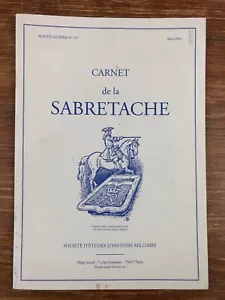 CARNET DE LA SABRETACHE # 147 (März 2001) mit seinen Brettern - Bild 1 von 3