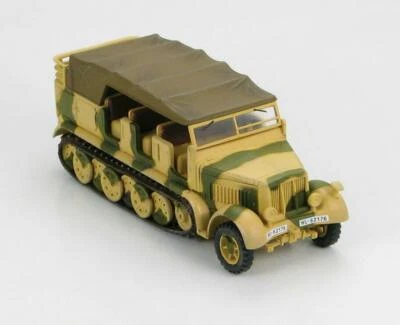 HM Sd Kfz 7 German 8 Ton Half Track WL-62176 WWII 1/72 DIECAST MODEL TRUCK - Image 1 of 4