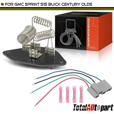 New HVAC Blower Motor Resistor for Buick Electra 1977-1984 GMC S15 Olds Pontiac - Image 1 of 4
