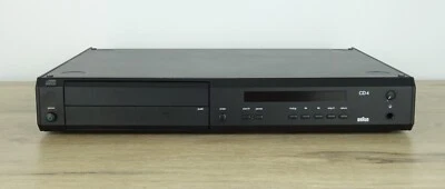 BRAUN CD Spieler Atelier HiFi CD4/2, Schwarz, sehr guter Zustand, 9655/20548 - Bild 1 von 4