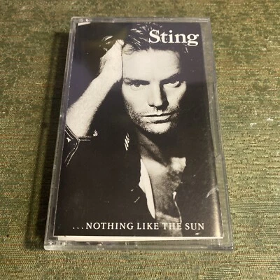 STING ...NOTHING LIKE THE SUN CASSETTE TAPE LOOK!@!@ VTG - Image 1 of 4