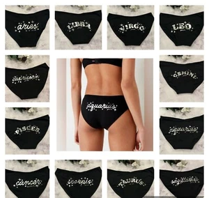 Victorias Secret Bikinihöschen Astrologie Sternbild Löwe Krebs alle Zeichen Größen - Bild 1 von 30