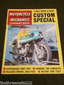 MOTORCYCLE MECHANICS - SUZUKI 500 TEST - MARCH 1970 - Picture 1 of 1
