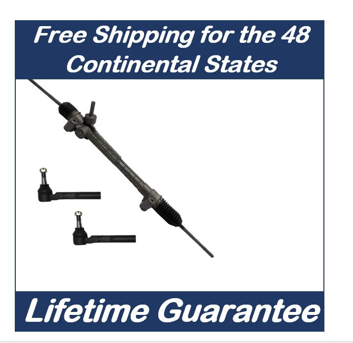 35+2 Electric assist   Rack  Pinion + 2  Outer Tie Rod Ends for Pontiac G5 Foto 1 de 1