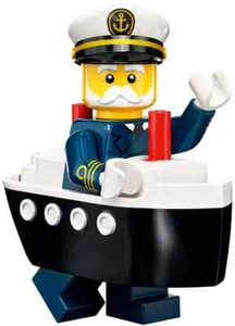 LEGO CMF Serie 23 Capitán Barco Ferry - Minifigura Coleccionable (71034) Retirado - Imagen 1 de 3