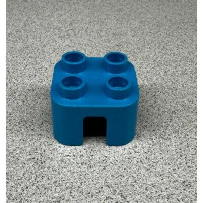 Lego Duplo Blue Stool Chair Table Replacement Furniture House Building - Image 1 of 4