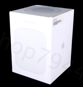APPLE HomePod A1639 Voice Enabled Smart Speaker White in Original Box Used Gift - Picture 1 of 3