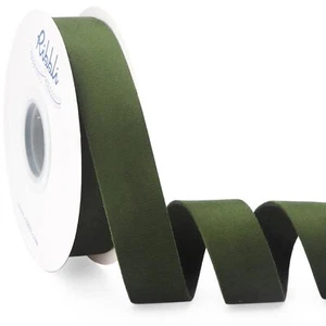 Moss Green Velvet Ribbon 1 Inch x 10 Yards Ribbon for Christmas Wedding DIY - Picture 1 of 5