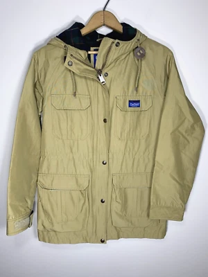 Chaqueta Penfield Hudson Bronceada Para Hombre Pequeña Franela Forrada Impermeable con Capucha Cremallera Foto 1 de 4