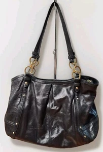 Borsa Coach in pelle Alexandra Hobo tote bag nera F20812 - Foto 1 di 17