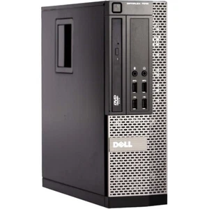 Dell Desktop i5 Computer SFF 8GB Ram 1TB HDD Windows 10 Home Wi-Fi DVD/RW - Picture 1 of 4