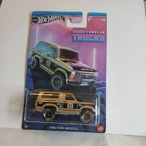1985 FORD BRONCO HOT WHEELS TUBULAR TRUCKS 3/5 TAN 2024 PREMIUM - Picture 1 of 1