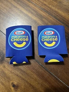 2 Kraft Makkaroni & Käse Dinner Can Koozie Cooler Mac & Cheese Werbung - Bild 1 von 8