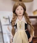 The Gibson Girl Porcelain Doll ~ Franklin Heirloom Vintage rare 13'